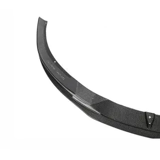 Front bumper lip Lip V6 (for S-Line Sedan 2015-2019, Carbon) photo 3