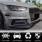 Audi A4 B9 2015-2024 Front bumper lip spoiler Lip V2 (for S-Line Sedan 2015-2019, Carbon) photo 3