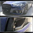 Audi A4 B9 2015-2024 Fog light trim covers V3 (for S-Line Sedan 2015-2019, Carbon) photo 5