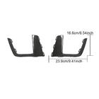 Audi A4 B9 2015-2024 Fog light trim covers V3 (for S-Line Sedan 2015-2019, Carbon) photo 7