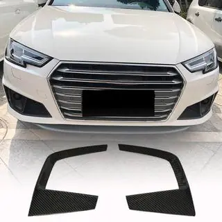Fog light trim covers V3 (for S-Line Sedan 2015-2019, Carbon) photo 1