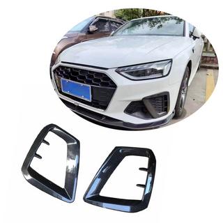 Fog Light Trim Covers V1 (for S-Line Sedan 2015-2019, Carbon) photo 1