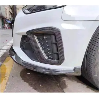Fog Light Trim Covers V1 (for S-Line Sedan 2015-2019, Carbon) photo 2