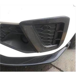 Fog Light Trim Covers V1 (for S-Line Sedan 2015-2019, Carbon) photo 3