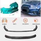 Audi A4 B9 2015-2024 Front bumper lip Lip V2 (for S-Line Sedan 2019-2024, Carbon) photo 2