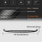 Audi A4 B9 2015-2024 Front bumper lip Lip V2 (for S-Line Sedan 2019-2024, Carbon) photo 6
