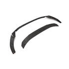 Audi A4 B9 2015-2024 Front bumper lip Lip V2 (for S-Line Sedan 2019-2024, Carbon) photo 7