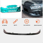 Audi A4 B9 2015-2024 Front bumper lip Lip V1 (for S-Line Sedan 2019-2024, Carbon) photo 2