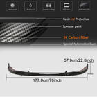 Audi A4 B9 2015-2024 Front bumper lip Lip V1 (for S-Line Sedan 2019-2024, Carbon) photo 6