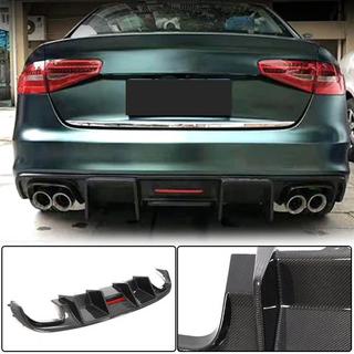 Rear Bumper Diffuser V2 (for S4 2009-2012, Carbon) photo 4