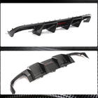Audi A4 B8 2007-2015 Rear Bumper Diffuser V1 (for S4 2009-2012, Carbon) photo 7