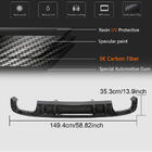 Audi A4 B9 2015-2024 Rear Bumper Diffuser V2 (for S-Line Sedan 2015-2019, Carbon) photo 5