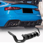Audi A5 2016-2025 Rear Bumper Diffuser V2 (for S-Line 2021-2025, Carbon) photo 1