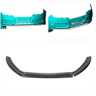 Front Bumper Lip (for S-Line Coupe 2007-2011, Carbon) photo 2