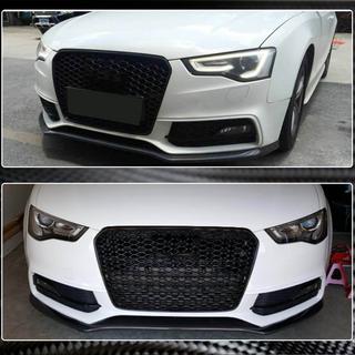 Front Bumper Lip V1 for S-Line 2012-2015, Carbon photo 3