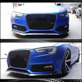 Front Bumper Lip V1 for S-Line 2012-2015, Carbon photo 4