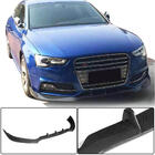 Audi A5 2007-2015 Front Bumper Lip V3 for S-Line 2012-2015 Carbon photo 1