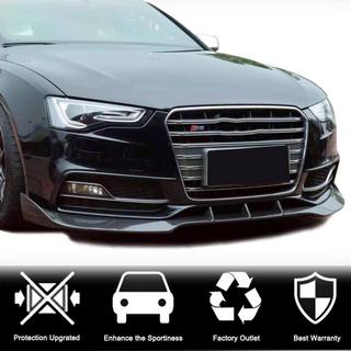 Front Bumper Lip V3 for S-Line 2012-2015 Carbon photo 2