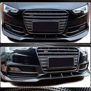 Front Bumper Lip V3 for S-Line 2012-2015 Carbon photo 3