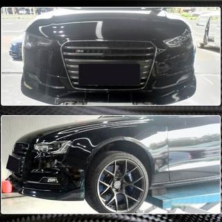 Front Bumper Lip V3 for S-Line 2012-2015 Carbon photo 4