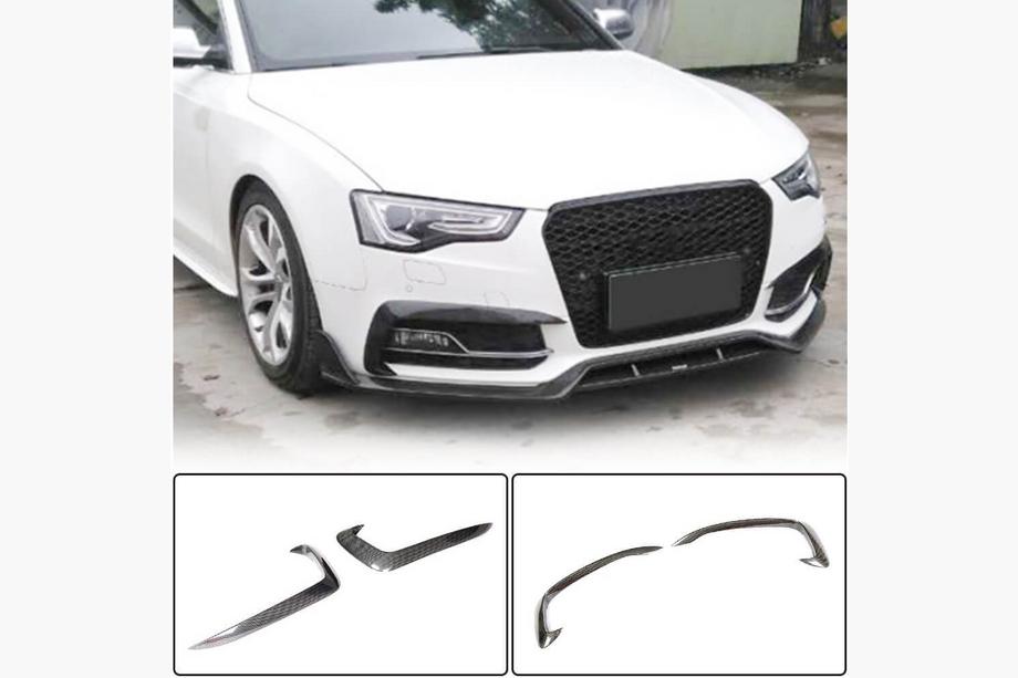 Audi A5 2007-2015 Fog Light Covers (for S-Line 2012-2015, ABS) Image