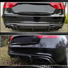 Audi A5 2007-2015 Rear Bumper Diffuser V3 (for S-Line 2012-2015, Carbon) photo 4
