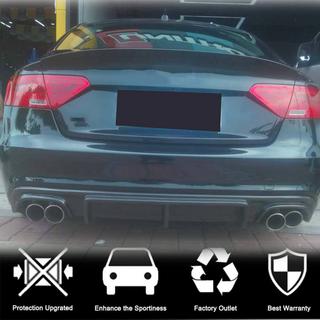 Rear Bumper Diffuser V3 (for S-Line 2012-2015, Carbon) photo 2