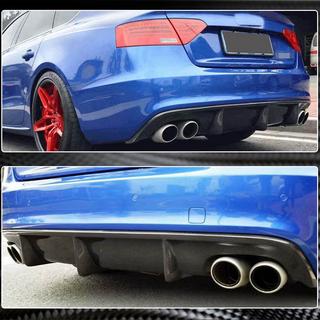 Rear Bumper Diffuser V1 (for S-Line 2012-2015, Carbon) photo 4