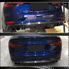 Audi A5 2016-2025 Rear Bumper Diffuser V2 (for S-Line 2016-2020, Carbon) photo 6