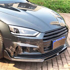 Audi A5 2016-2025 Front Bumper Lip V2 (for S-Line 2021-2025, Carbon) photo 2
