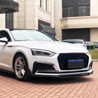 Audi A5 2016-2025 Front Bumper Lip V2 (for S-Line 2021-2025, Carbon) photo 4