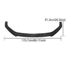 Audi A5 2016-2025 Front Bumper Lip V1 for S-Line 2016-2020 Carbon photo 6