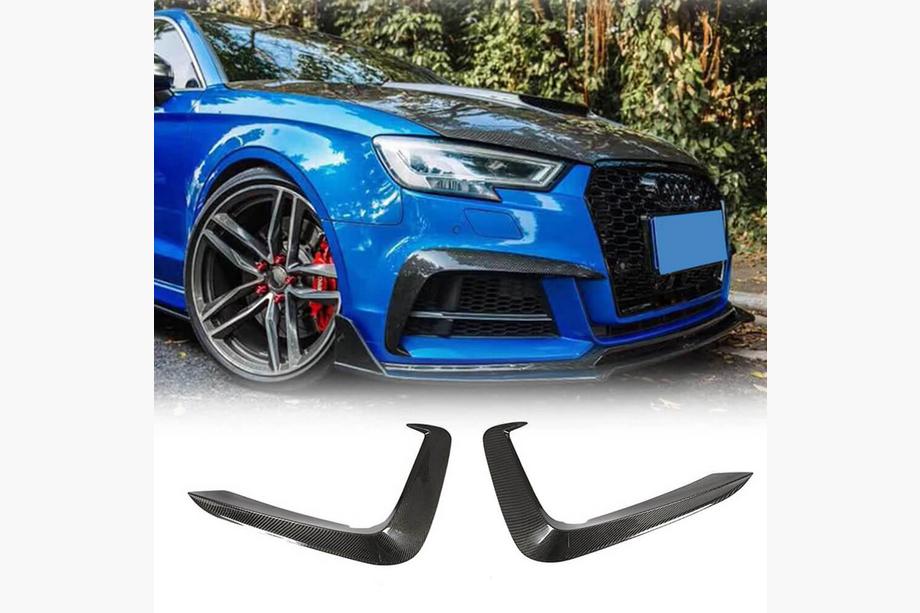 Audi A5 2016-2025 Front Bumper Splitters (FRP) Image