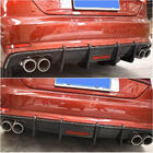 Audi A5 2016-2025 Rear Bumper Diffuser V1 (for S-Line 2016-2020, Carbon) photo 6