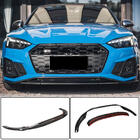 Audi A5 2016-2025 Front Bumper Lip V1 for S-Line 2021-2025 Carbon photo 1