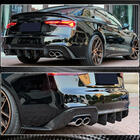 Audi A5 2016-2025 Rear Bumper Diffuser (Carbon) V2 photo 5
