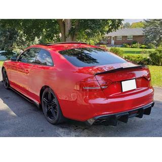 Spoiler V2 (for Coupe, Carbon) Audi A5 2007-2015 photo 2