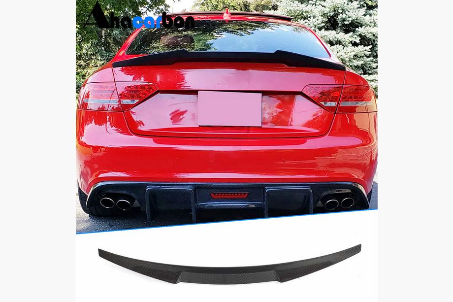 Audi A5 2007-2015 Spoiler V2 (for Coupe, Carbon) Image