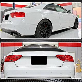 Spoiler V1 (for Coupe, Carbon) Audi A5 2007-2015 photo 4