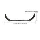Audi A6 C7 2011-2017 Front Bumper Lip Carbon V2 for S-Line 2014-2018 photo 5