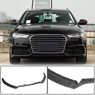 Front Bumper Lip Carbon V2 for S-Line 2014-2018 photo 1