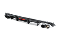 Audi A6 C7 2011-2017 Rear Bumper Diffuser Carbon (for S-Line 2014-2018) photo 3