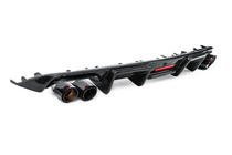 Audi A6 C7 2011-2017 Rear Bumper Diffuser Carbon (for S-Line 2014-2018) photo 5
