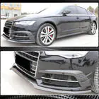 Audi A6 C7 2011-2017 Front Bumper Lip Carbon V3 for S-Line 2014-2018 photo 3