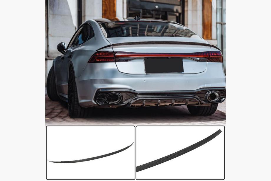 Audi A7 2018- Spoiler V1 (Carbon) Image
