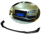 Audi A7 2010-2018 Front Bumper Lip V1 (for S-Line, 2010-2014, Carbon) photo 1