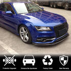 Audi A7 2010-2018 Front Bumper Lip V2 (for S-Line 2010-2014, Carbon) photo 2