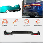 Audi A7 2018- Rear Bumper Diffuser (for S-Line 2018-2022, Carbon) photo 2