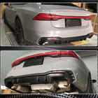 Audi A7 2018- Rear Bumper Diffuser (for S-Line 2018-2022, Carbon) photo 4