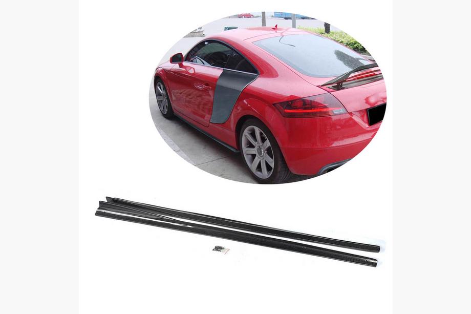 Audi TT 2006-2014 Side Skirts V1 (Carbon) Image